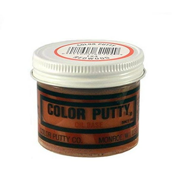 Color Putty 224 Water-Based Formula Color-Transmitted Putty&#44; Redwood - 3.68 oz