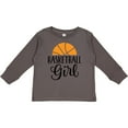 thumbnail image 3 of Inktastic Basketball Girl Sports Girls Long Sleeve Toddler T-Shirt, 3 of 5