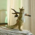 thumbnail image 2 of Squirrel Ornament Decorative Lifelike Squirrel Statue No Fading Resin Squirrel, 2 of 6