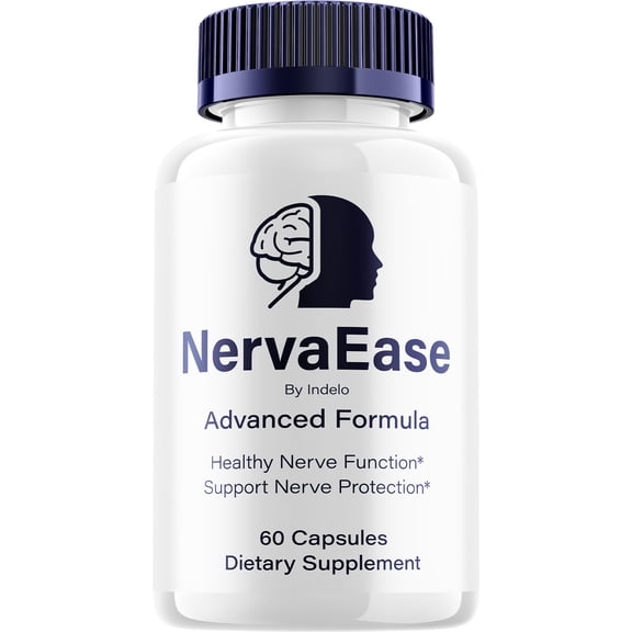 NervaEase Capsules – NervaEase Natural Ingredients Glycogen Support, 1 Pack, 60 Capsules