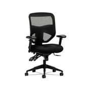 Hon Mesh High Back Task Chair w/ Asynchronous Control & Seat Glide, Black