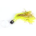 thumbnail image 1 of Cebo de pesca artificial de pulpo suave y realista con hilo de pescar con anzuelo (amarillo pequeño con seda), 1 of 8