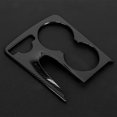 thumbnail image 1 of GLK Console Cup Holder Trim, ABS Material, Scratch And Dust Prevention, Carbon Fiber Pattern, Fits GLKClass X204 20082015, 1 of 8