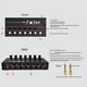 thumbnail image 5 of Mezclador de Audio Compacto de 6 Canales, Mezclador Estéreo de Alto Rendimiento y Ruido Ultrabajo para Guitarras, Bajos y Teclados, 5 of 5