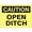 Color23, variant on Caution Watch Out for Ice Hazard Metal Tin Sign Aluminum Warning Signs For Indoor & Outdoor Yard Lawn Sign Home Decor 8x12 inch