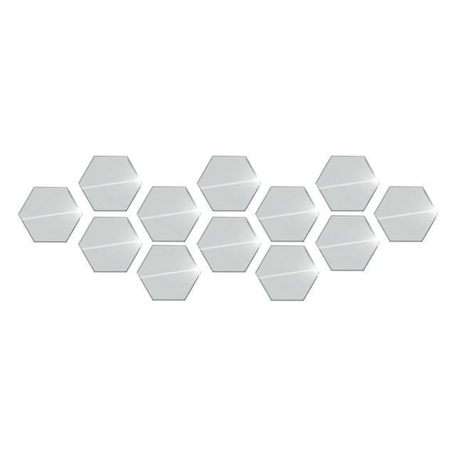 Hexagon Acrylic DIY Wall Sticker 3D Stereo Home with for Interior Design