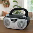 thumbnail image 2 of Jensen Bluetooth MP3 Boombox, Black, CD-485-BK, 2 of 5