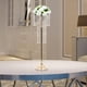 thumbnail image 5 of Expositor floral de cristal para centros de mesa, soporte para flores, contenedor 20x68CM, 5 of 9