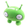 thumbnail image 1 of Figura De Dibujos Animados De Peluche, Muñeco De Peluche Suave Verde, Regalo Para Niños Y Adultos seitruly FN006138-00, 1 of 6