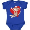thumbnail image 3 of Inktastic Hug Sock Monkey Boys or Girls Baby Bodysuit, 3 of 5