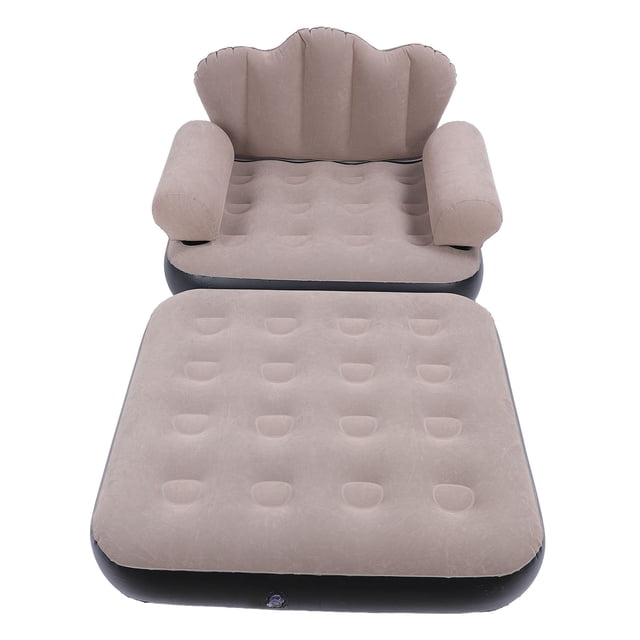 Matelas de Canapé Gonflable, Canapé-Lit Gonflable Portable Résistant à la Pression Capacité de Charge 6,1 Lb pour la Randonnée Sac au Dos pour le Voyage