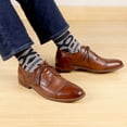 thumbnail image 4 of BambooMN Men's Colorful Cotton Design Novelty Dress Socks - Color 2 (4 Pairs) - 4 Pairs, 4 of 7