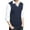 Navy, variant on Aoochasliy Mens Hoodies Pullover Christmas Clothes Knitted Cotton Vest V-Neck Pullover Sleeveless Sweater Tops Blouse