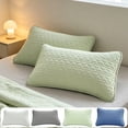 thumbnail image 7 of Pillow Covers,Soft Sweatproof Comfortable Pillow Case for Sleeping | Waterproof Quilted Breathable Stain Resistant Pillowcase | Bedroom Bedding,29.1x18.9 Inch,White, 7 of 7