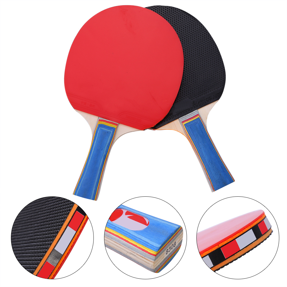 Boliprince Durable Table Tennis Rackets Ping Pong Paddle Hand-Shake ...