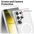 thumbnail image 3 of for Samsung Galaxy s24 Ultra Case Hard [Compatible with Magsafe Wireless Charging] Yellowing Resistant Magnetic Cover Clear para S 24 Ultra 6.8 '' 5G 2024 Rugged Best Phone Cases Clear, 3 of 6