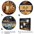 thumbnail image 3 of Designart "Designer Bad Popart Painting I" Fashion Floater Framed Canvas Art Print, 3 of 7