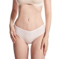 thumbnail image 4 of Braguitas de algodón con forma de V para mujer, con rosca, de color sólido europeo y americano, de cintura baja, transpirables, de doble capa, para niñas, 4 of 6