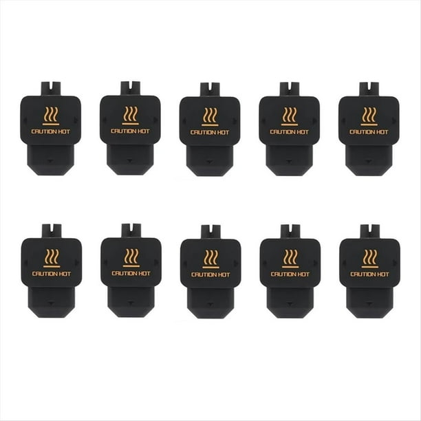 Protectora de Silicona para el Hotend H2D. Cubierta de Silicona para Accesorios de Impresora 3D Bambu H2D (10 Unidades).