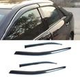 thumbnail image 2 of For 2012-2017 Toyota Camry Chrome Window Visor Vent Shade Sun Rain Guards, 2 of 15