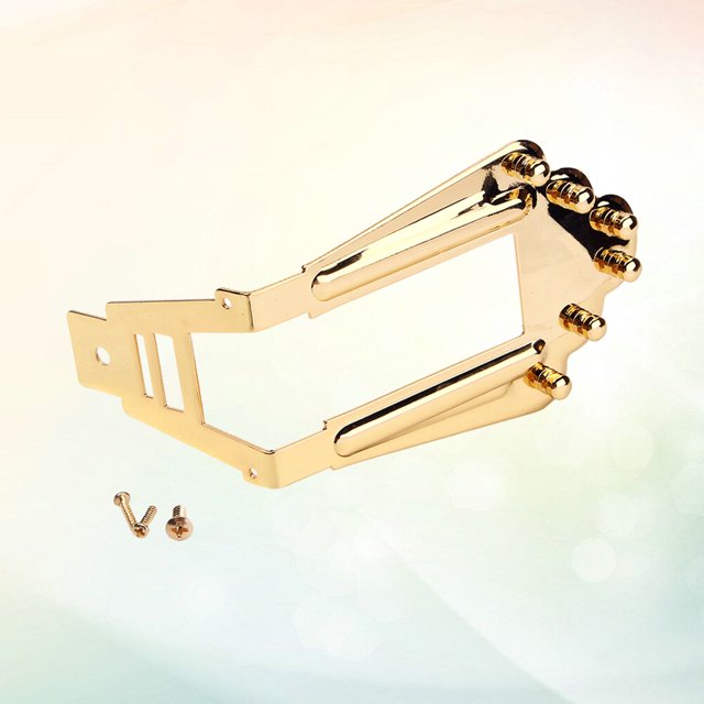 YSNOOWE Accesorio Para Guitarra Dorado Con Trapezoidal Y Tornillos De Montaje Incluidos