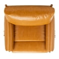 thumbnail image 4 of SAFAVIEH Oslo Beige/Light Brown Upholstered Tufted Arm Chairs (34.7 in. W x 32.1 in. D x 37.1 in. H), 4 of 7