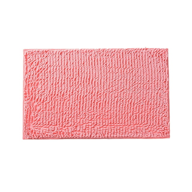 ZheElen Any Room Non-Slip Kitchen Rug With Wide Application Polyester Bathroom Carpet Small Carpet Rug Carpet Floor Mat pink