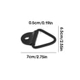thumbnail image 3 of TRÁFICO DE ATRILLER ANILLO ANILLO DE FORMA V ACERO NEGRO ACER ANTROSIÓN DE CORROSIÓN DE CORREO DE FRECISIONES DE CORREO DE CORROSA DE PROTECCIÓN OUTOS Vehículo de carga para hebilla de cadena AweSitey VI001738-00, 3 of 6