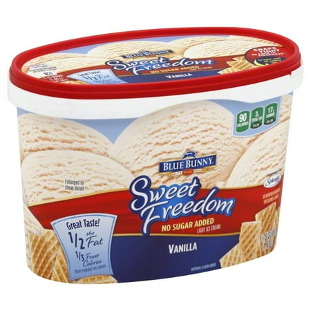 Wells Dairy Blue Bunny Sweet Freedom Ice Cream, 1.75 qt