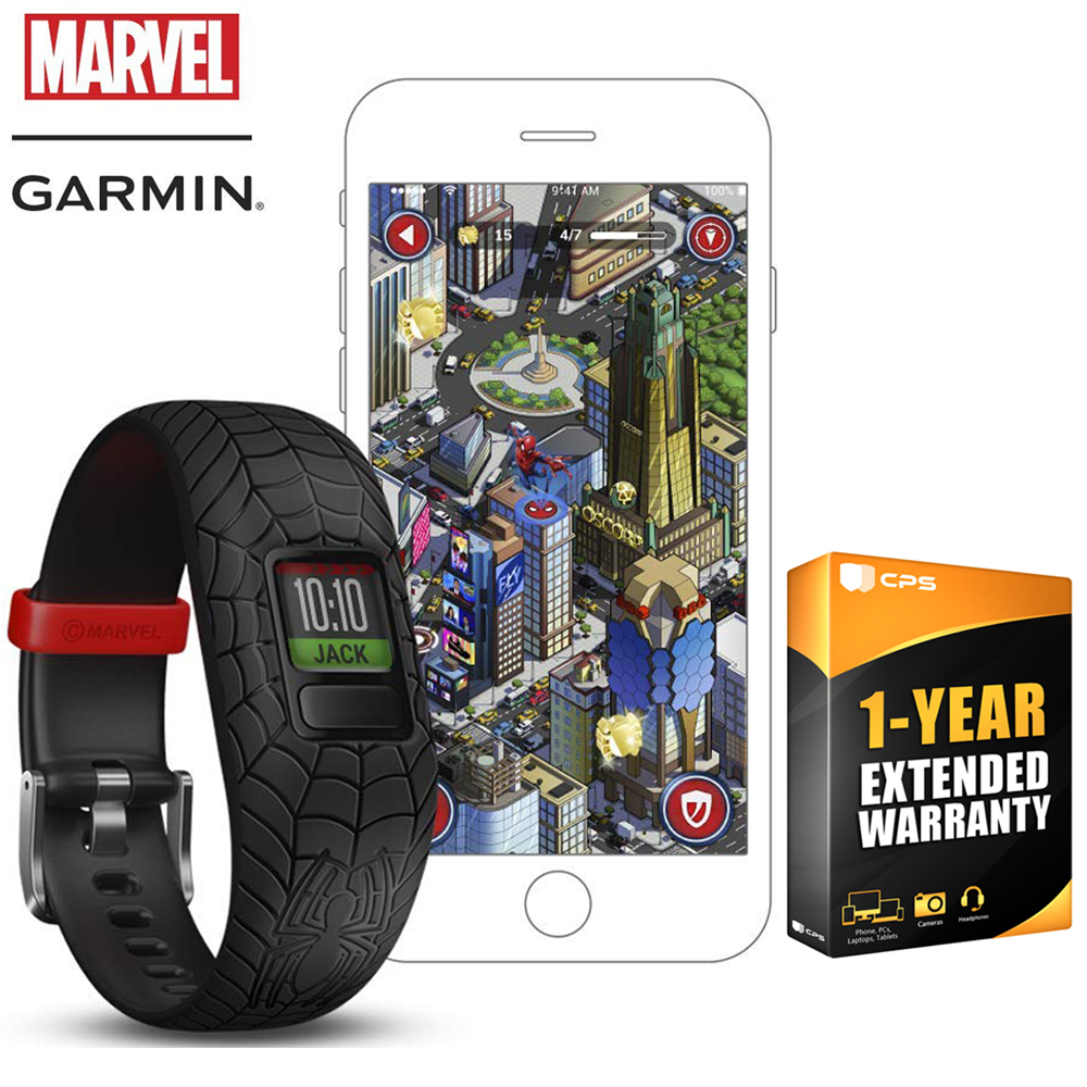kids garmin spiderman
