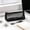 D, variant on Linnome Mesh Pencil Case Transparent Mesh Pencil Case Large Capacity Zipper Stationery Bag for Office Campus A