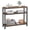 Rustic Brown, variant on Alpinel Entryway Table with Storage Shelves, 40 Inch Console Table with Metal Frame, Wood Behind Couch Sofa Tables for Entryway, Living Room, Gray