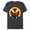 Navy Heather, variant on Studios X-Men ’97 Cyclops X-Logo To Me My X-Men- Short Sleeve Blended T-Shirt for Adults - Customized-Ocean Blue