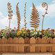 thumbnail image 2 of LLDYYDS Flores de metal para exterior, estacas decorativas para jardín, estacas para plantas, estatuas de jardín (en liquidación), arte de jardín de metal para exteriores, 2 of 8