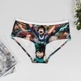 thumbnail image 3 of My Hero Academia Womens Underwear Soft Breathable Brief Lace Panty Stretch Hipster Underpants Ladies Panties 5XL, 3 of 7
