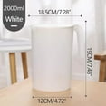 thumbnail image 3 of Bfogop Plastic Water Pitcher with Removable Lid , 2 Liter Shatterproof Water Jug for Hot/Cold Water, Flavor-Infused Beverage & Iced Tea, Clear Water Pitcher for Cold Drinks, 3 of 5