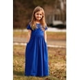 thumbnail image 3 of Arshiner Girls Casual Maxi Dress Short Sleeve Holiday Dresses with Pockets, 3 of 3