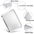 thumbnail image 3 of Baking Sheet with Rack Set of 4, (20x14x1.2), Half Size 314L Stainless Steel with Cooling Rack Set , Non Toxic & Rust Free, Mirror Finish & Easy Clean, 2 Pans & 2 Racks (50*35*3cm), 3 of 7