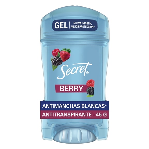 Antitranspirante Secret Gel Invisible Berry 45g