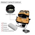 thumbnail image 4 of Chririnla Crossbody Purse Halloween Pattern Portable Crossbody Bag for Daily Use, Polyester Lightweight Satchel Bags, 4 of 7