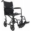 Karman Healthcare LT-2019-BK Transport Wheelchair-Black