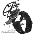 thumbnail image 2 of FR Fashion Co. Sport Military TPU Metal Pieces Strap Bumper Cover Apple Watch, 2 of 7