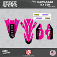 thumbnail image 2 of Kalair GFX Graphics Kit for Kawasaki KX250F (2021-2023) Speed Series, 2 of 5
