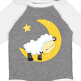 thumbnail image 4 of Inktastic Cute Sheep, Sleeping Sheep, Moon, Stars, Sleepy Boys or Girls Long Sleeve Baby Bodysuit, 4 of 5