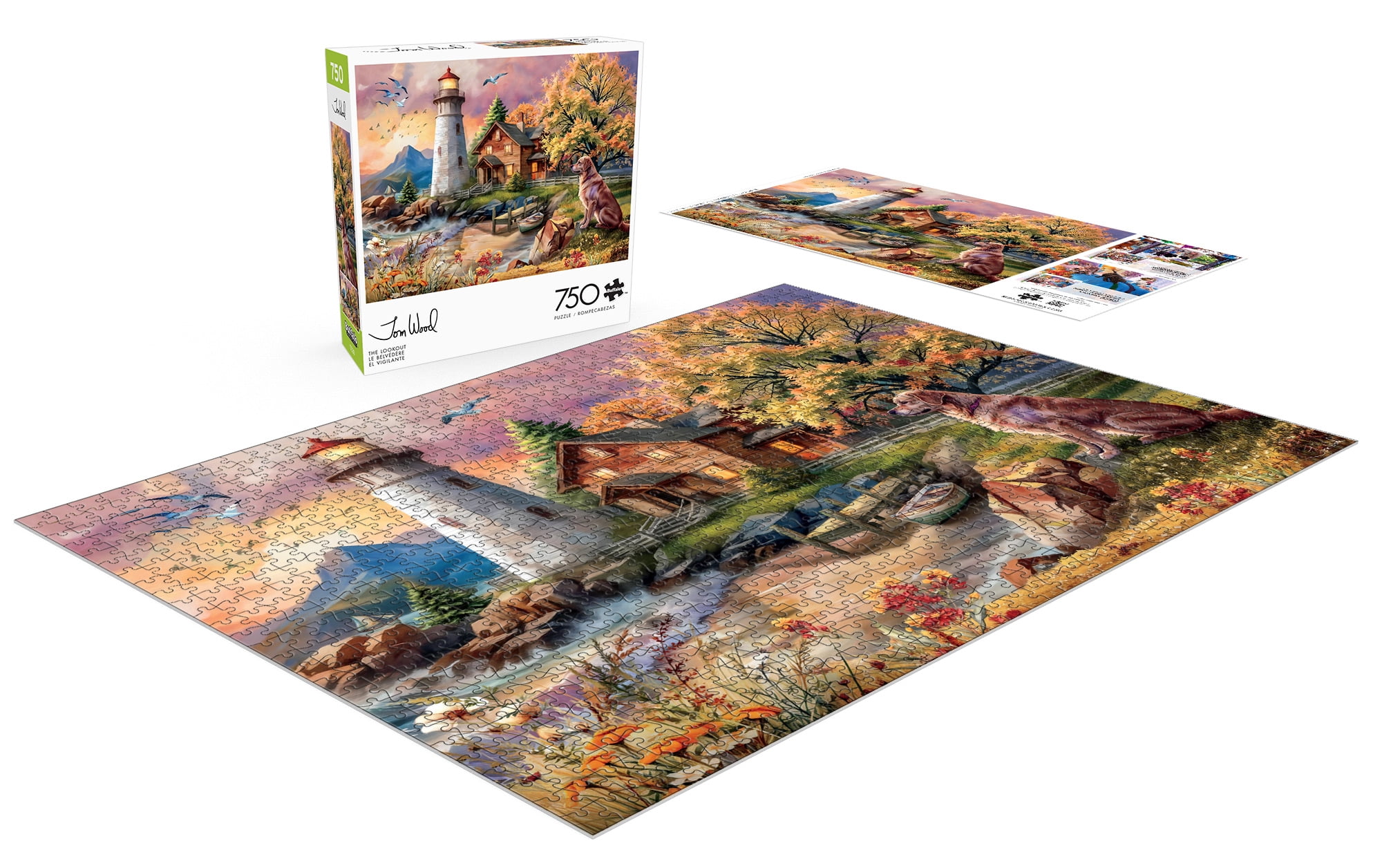 Buffalo Games The Lookout 750-Piece Interlocking Jigsaw Puzzle for Adults Ages 14-99 Years