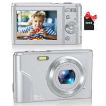 Zostuic Digital Camera for Teens Kids, 1080P 48MP Kids Camera with 16X Digital Zoom, Compact Kid Camera Christmas Gift/Birthday Gift for Kids Girls Boys Adults Beginners