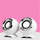 thumbnail image 5 of Computer Speakers for PC Laptop Speakers USB for Table Laptop, White, 5 of 5