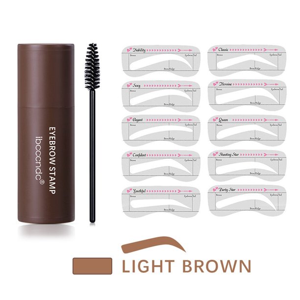 Maquillaje moldeador de cejas, 3 colores, resistente al agua, polvo de cejas, barra para cejas, línea de pelo, contorno, marrón, negro, bronceador, nuevo Gao Jinjia LED