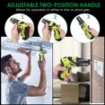 thumbnail image 4 of Amdohai 12-Piece 3. Rechargeable Cordless Screwdriver Kit 1/4 Inch Drive 6N.m Power Screwdriver Set with Extension Screwdriver Bits Sockets LED Light Two-position Handle, 4 of 7