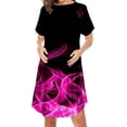 thumbnail image 1 of Robe pour Femmes Pyjamas pour Femmes Fermeture Éclair Latérale Allaitement Maternité Imprimé Manches Courtes Col Rond Robe pour Femmes Enceintes Pyjamas Décontractés Robe Décontractée pour Femmes Pantalons de Robe pour Femmes, 1 of 2